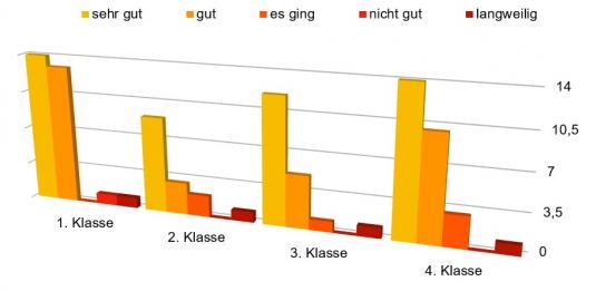 Den meisten Schülern hat das Zirkusprojekt gefallen
